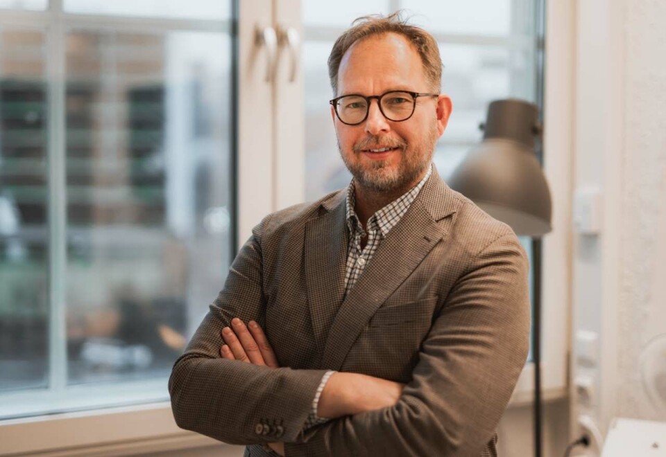 Får kritikk: Kristianias markeds- og kommunikasjonsdirektør Stein Oddvar Evensen har fått mye kritikk for å fjerne Westerdals fra logoen til skolen. Foto: Kristiania