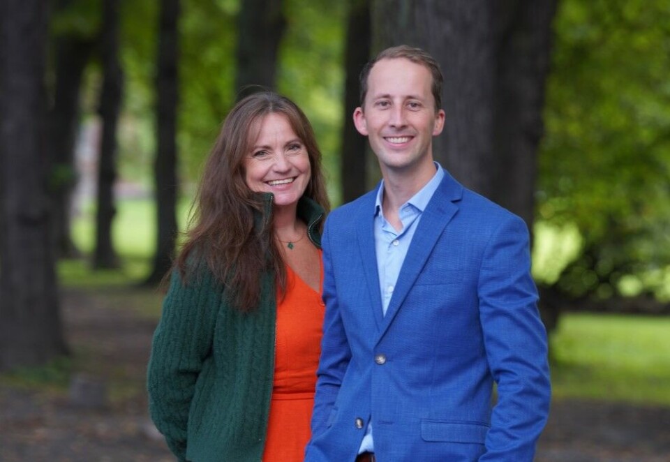 Lederduo: Ole-Martin Brinchmann Finstad er ansatt som viseadministrerende direktør i Tun Media. - Jeg er glad for å at han er del av laget, sier konsernsjef Jannicke Engan. Foto: Benjamin Hernes Vogl.