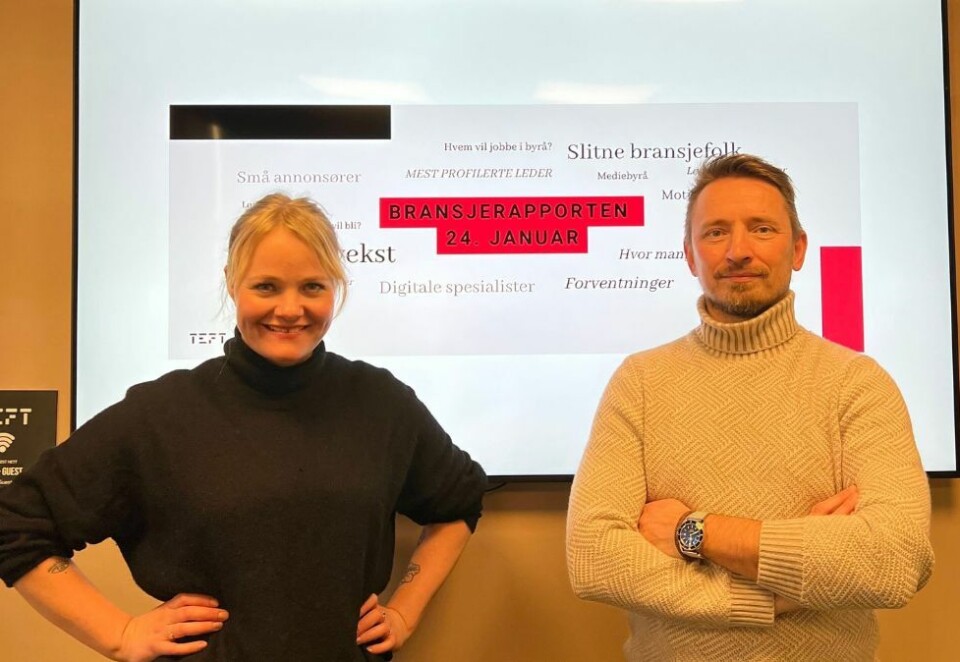 Kartlegger utbrenthet: Camilla Elise Berg satte søkelyset på slitne kommunikasjonsfolk i en kommentar i Kampanje på tampen av 2021. Nå har hun kartlagt problemet sammen med Ole Janzso i Teft.
