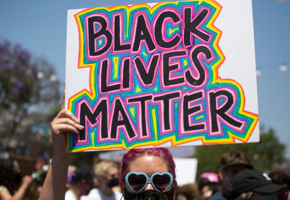 Eksploderte i mai: Fritt Ord legger i dag frem rapporten «Rasismedebatten i norske medier» som viser hvordan norske medier satte rasisme på agendaen etter drapet på George Floyd og fremveksten av Black Lives Matter-bevegelsen. Foto: NTB