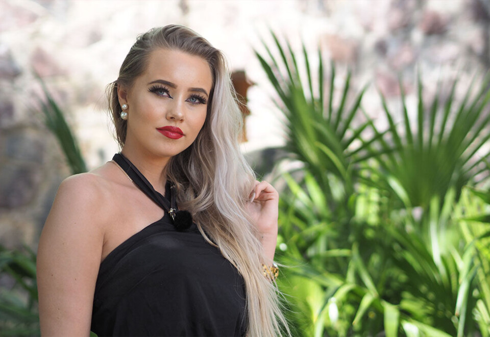 Ute av konkurransen: Martine Lunde fikk sitt gjennombrudd som blogger etter deltakelsen i «Paradise Hotel». Nå er hun blant bloggerne som fjernes fra Vixen Influencer Awards på grunn av det juryen mener er manglende merking av reklame og sponsede innlegg. Foto: TV3.