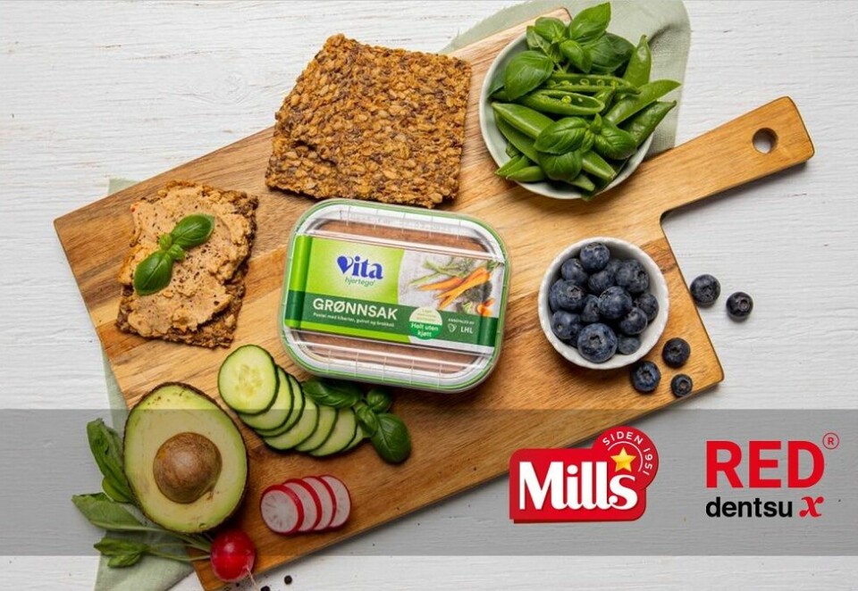 Gull i ANFO Effekt til Mills – Vita Hjertego’ Grønnsakspostei