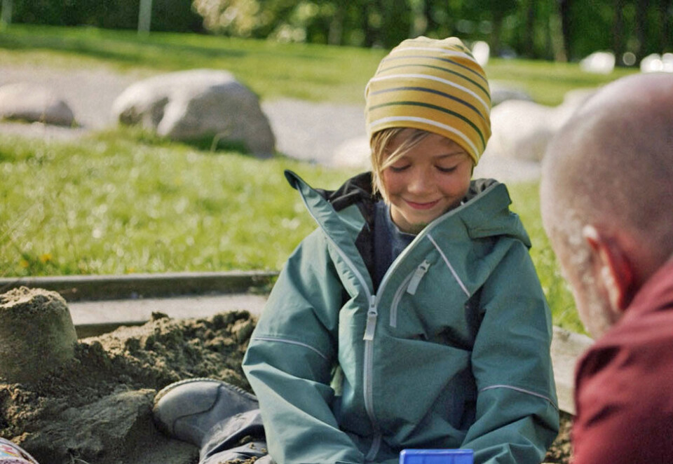 Vant nordmenns hjerter: Reklamefilmen «Pappa, pappa» ble den best likte reklamefilmen i 2018, viser Mediacoms store reklamebørs for 2018. Men filmen har så langt ikke blitt nominert til TV 2s reklamefilmkonkurranse Gullfisken. Foto: Skjermdump.