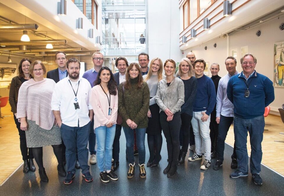 På skolebenken: Handelshøyskolen BI sammen med sitt nye reklame- og PR-byrå Los & Co.