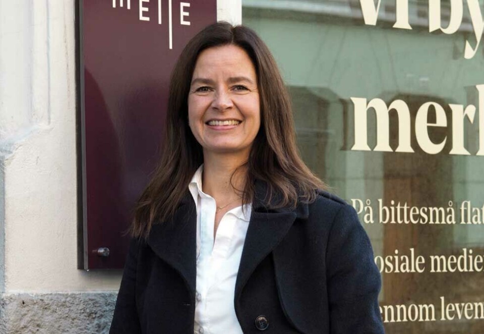 Får ny jobb: Etter noen år som kommunikasjonssjef i energiselskapet Haxagon, tar Solveig Drøpping Sæther over designbyrået Elle Melle i Ålesund. – Hun blir en viktig rådgiver for både kunder og ansatte, sier gründer i Elle Melle, Yvonne Aarset.