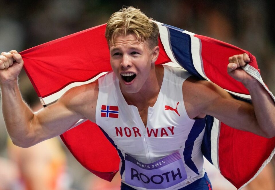 Gullgutt: Markus Rooth ble Norges første gullmedaljevinner i årets OL. Foto: NTB.