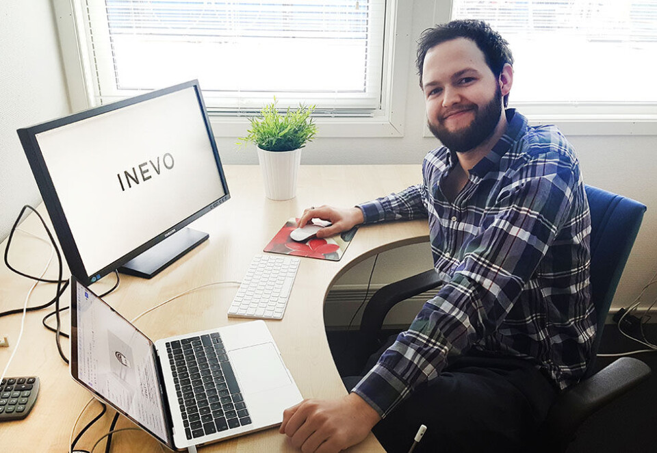 Blir Inevos mann i Stavanger: - Jeg brenner for å skape resultater for og være i dialog med kunder, i tillegg til å hjelpe unge lovende som vil lære mer om digital markedsføring, så denne rollen er perfekt for meg, sier Christopher Espeland Aitken.