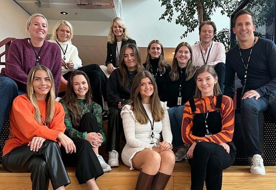 Nye designere;Her ser du noen av den nye designerne i Sopra Steria. Fra venstre Caroline Heibo, Hilde Hannestad, Marianne Eidsgaard, Sandra Murzynowska, Haavard Holme og daglig leder Anders Kunz. I midten ser du Jenny Mylius og Terese Bjørseth og foran fra venstre Kaja Utne, Solveig Kulseth, Marie Hoff-Nilsen og Ingunn Skirstad.
