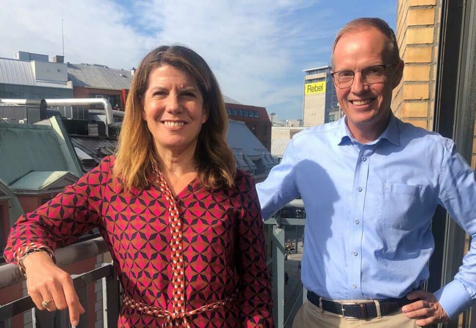 Sjekker inn hos Dentsu: Espen Grimmert sjekker nå inn som ny strategisjef i Carat og hos Liv Berg. - Det blir sjeldent hyggelig å gå fra å være en ambisiøs kunde til å bli en kreativ og hardtarbeidende byråforbindelse, sier han.