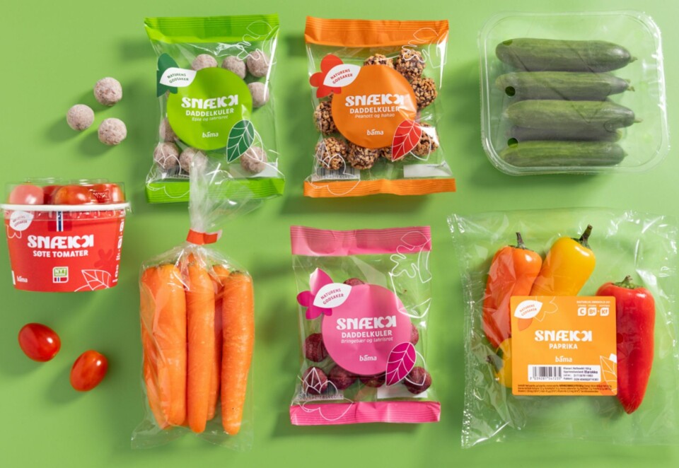 Nytt konsept: Denne uken begynner Bama serveringen av det nye konseptet «Snækk». Foto: Bama/Mvh