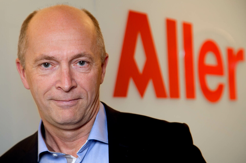 Handlekraftig: Aller Media fortsetter å bruke sine finansielle muskler på oppkjøp. Denne gangen kan direktør Rolf Hanche-Olsen varsle oppkjøp i digitalbyrået Hyper. Foto: Eivor Eriksen