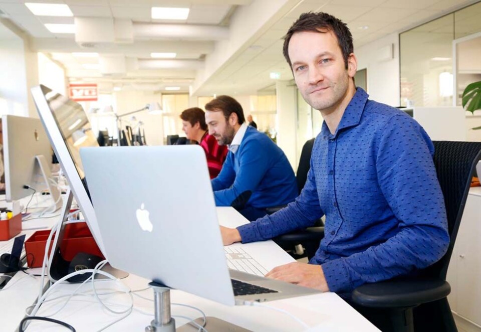 Vil vokse: Når Håkon Fretheim tar over roret i Per Høj, vil han rigge byrået for vekst. - Jeg ser for meg en vekst i både byråinntekt og personal, sier han. Foto: Eivor Eriksen