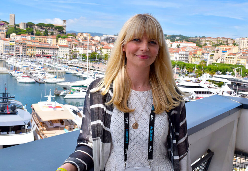 En av tre: Dinamos Heidi Holm er en av tre nordmenn som har hatt jurytjeneste i Cannes i år. - Mye har vært dårlig, sier Heidi Holm til Kampanje. Foto: Dag Robert Jerijervi.