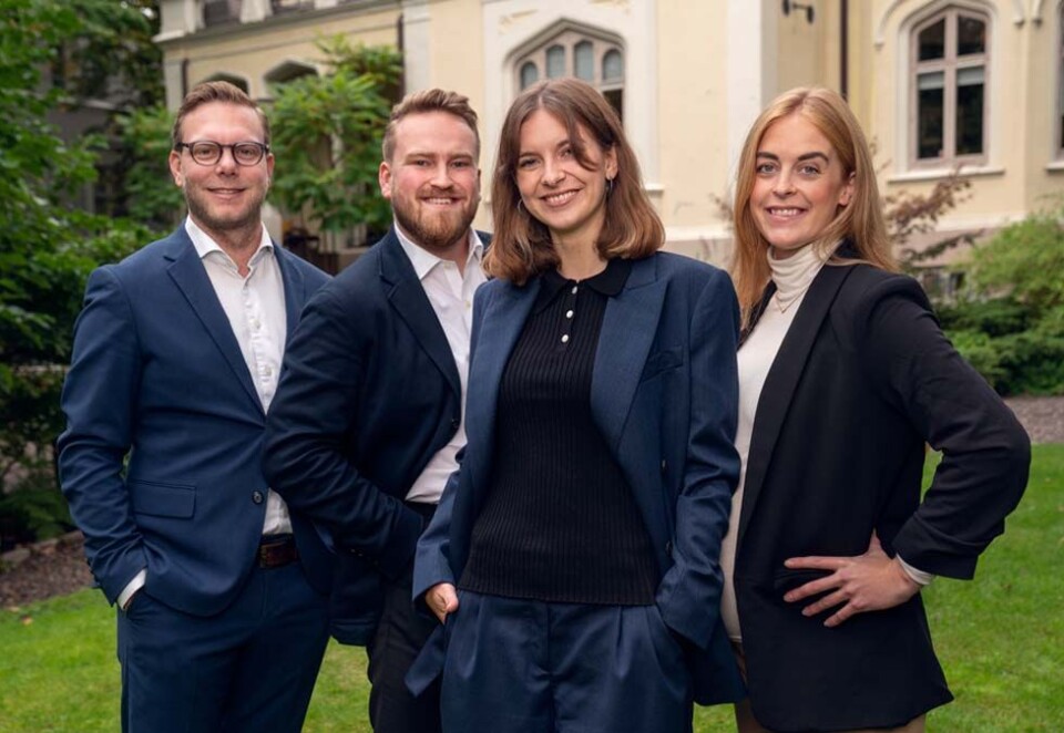 Mer Pressure: Christian A. Schjelderup og Marie Nygaard Sørlien ansettes som rådgivere i PR-byrået Pressure. Her de to nyansatte sammen med Christian Laland, som tar over som midlertidig sjef, når Cecilie Gran går ut i barselpermisjon.