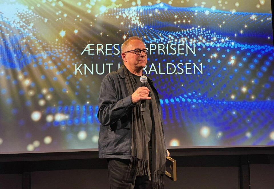 Æresprisvinner: Knut Haraldsen ble mandag tildelt Gullrutens æresfagpris. Foto: Beate Sneve Larsen, Virke.