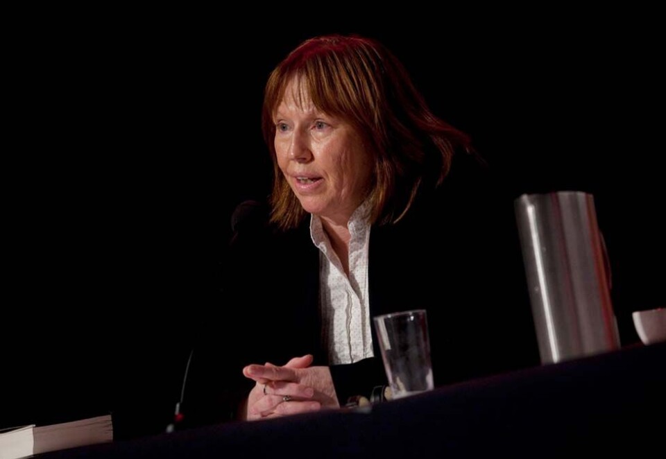 Ikke bare journalistenes skyld: Professor Elisabeth Eide unnskylder journalistene noe med at veldig mange ledere er menn, så kildetilfanget er ofte mannstungt. - Men de er ikke unnskyldt for å ikke utfordre systemene mer. Foto: Kyrre Lien / Scanpix