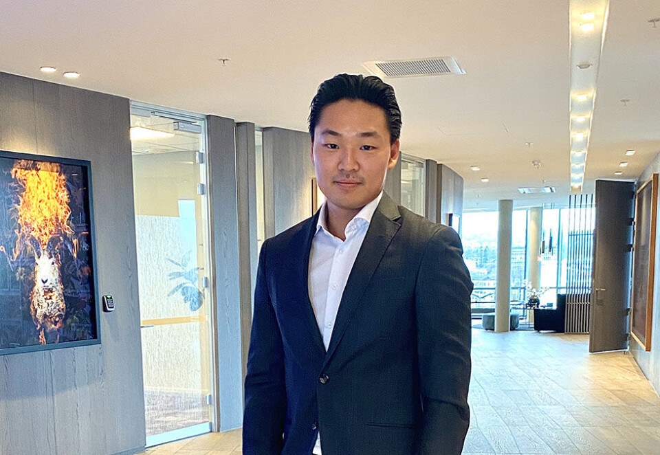 Ny jobb: - Selv om det er trist å slutte i Oljefondet, gleder jeg meg stort til å videreutvikle merkevaren Pangea og gjøre selskapet enda mer synlig i markedet, sier Aleksander Lee Olsen.