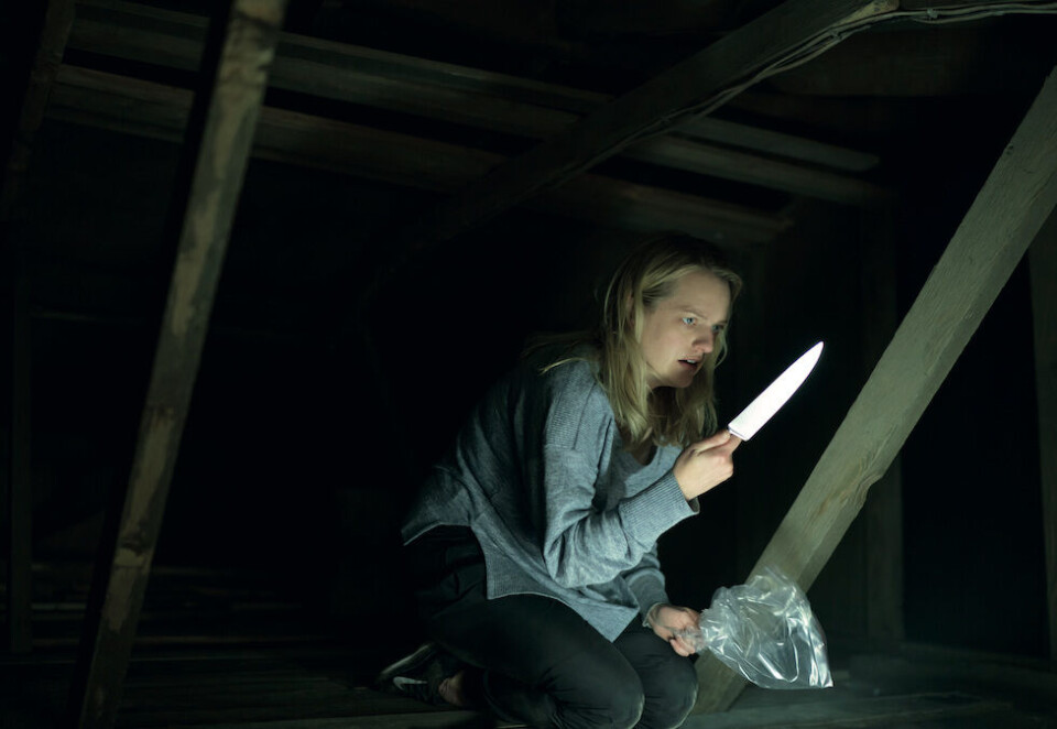 Fra kinomørket til TV-stue: Thrilleren «The Invisible Man» er en av to filmer som ble rammet av koronaviruset og som nå lanseres som leiefilm på Viaplay. Foto: UIP