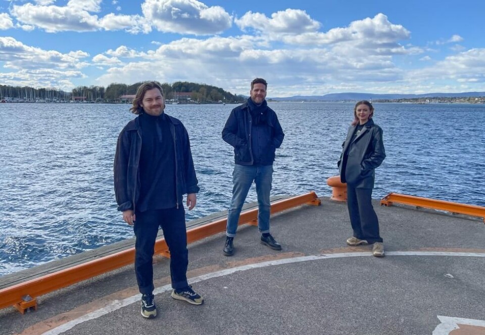 Til Los: Byråleder Espen Haugen (i midten) har sikret seg duoen Maria Maaneskiold og Vincent Placht. Kreatørene som vant Gulltusjen og skal representere Norge i Young Lions Print-konkurransen til sommeren, kommer sist fra Marvelous, og har også rukket å være innom Anorak.