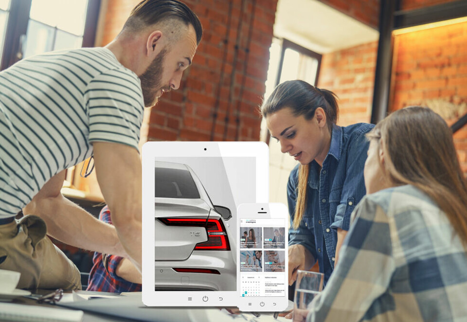 Ideosolutions med intranett-plattform for Volvo