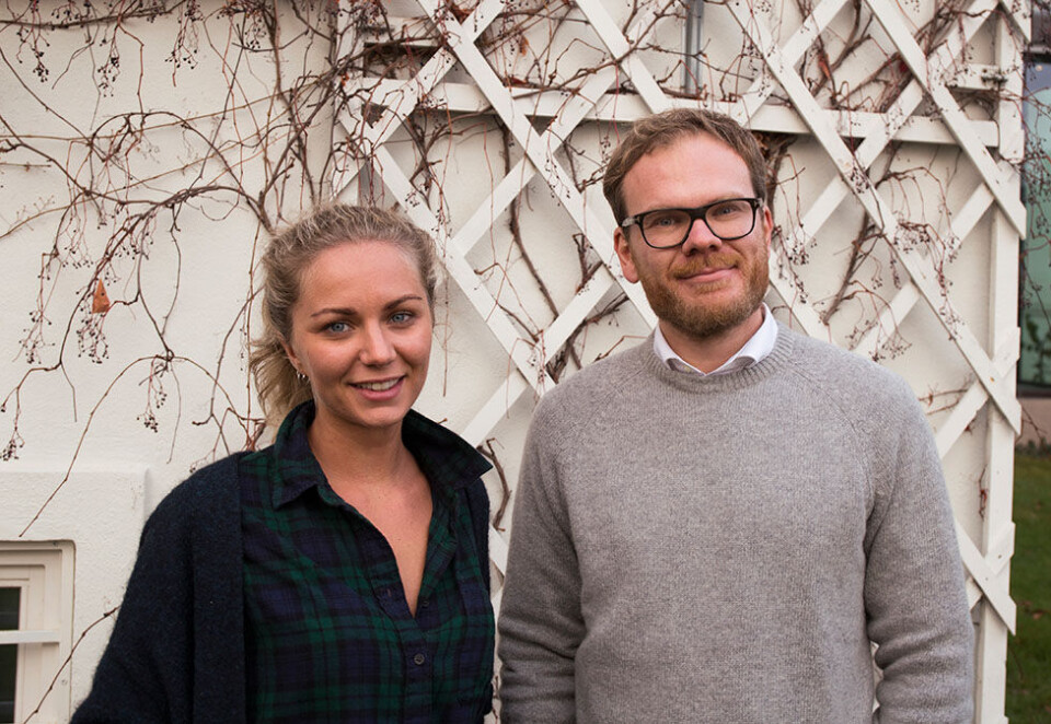 Nye i DDB: Helle Jentsch og Joachim Skageng er de siste nyansettelsene til DDB-leder Kristian Lyse.