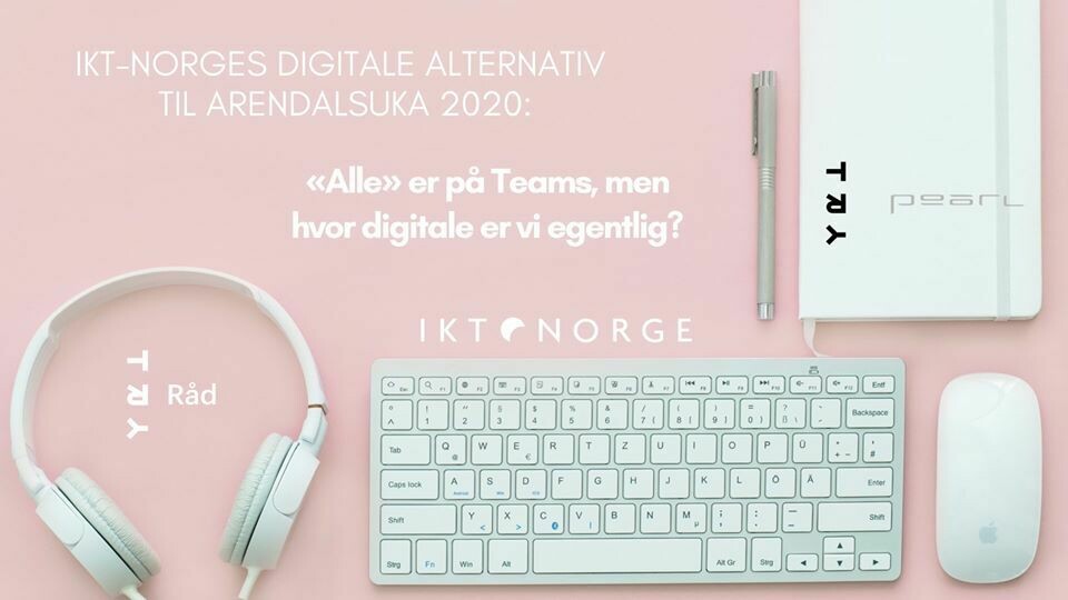 Webinar : «Alle» er på Teams, men hvor digitale er vi egentlig?