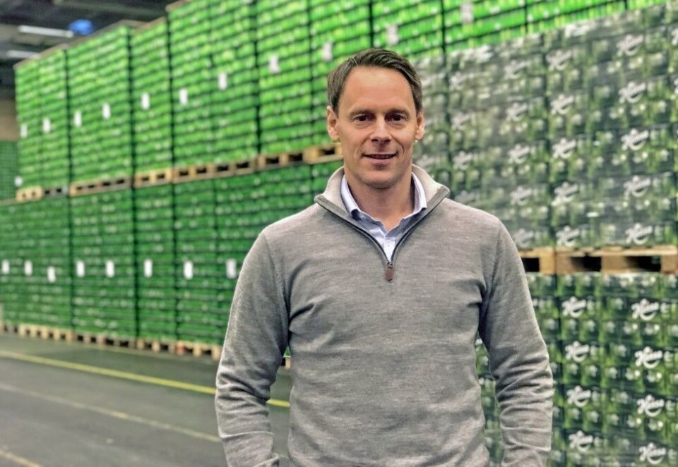Bytter jobb: - Jeg ser frem til å bruke mine erfaringer til å sørge for at selskapet vinner og tar en enda sterkere posisjon i markedet, sier Niklas Minken ny kommersiell direktør i Hansa Borg. Foto: Hansa Borg Bryggerier.