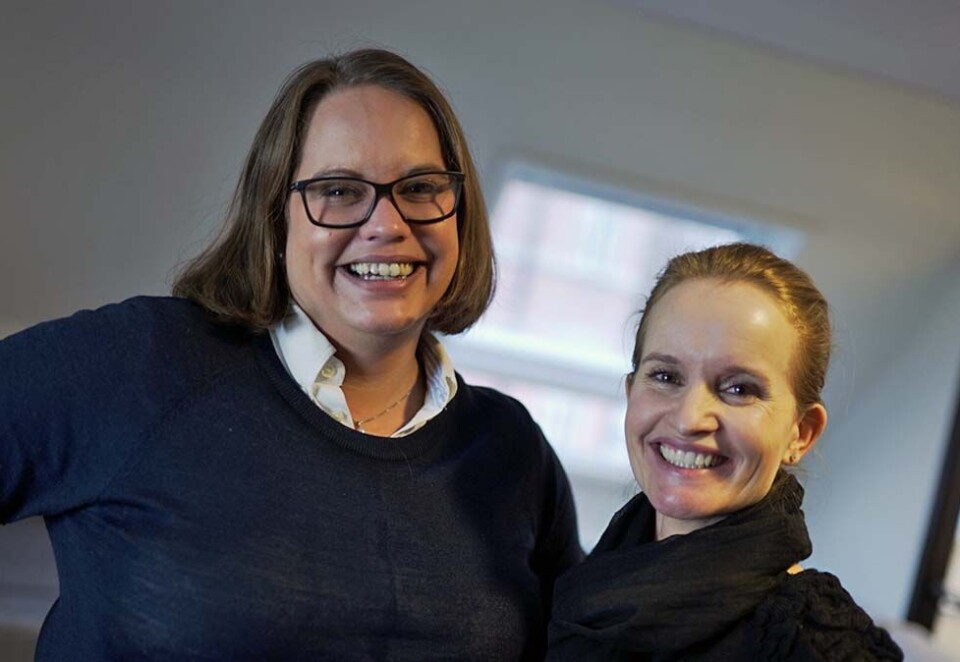 - En av de største trendene: Marianne Brack Ricketts i Vibbio (til høyre) har funnet sin nye salgsdirektør i Maria Willoch. - Video på nett er en av de aller største trendene innen markedsføring og kan øke konverteringsraten med over 80 prosent, sier Willoch.