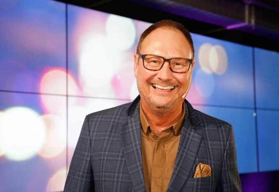 Kim Nygaard fra Metro Branding- Rundt 50 prosent sier de skal investere mer, sier Kim Nygaard i Metro Branding. Foto: Eivor Eriksen.