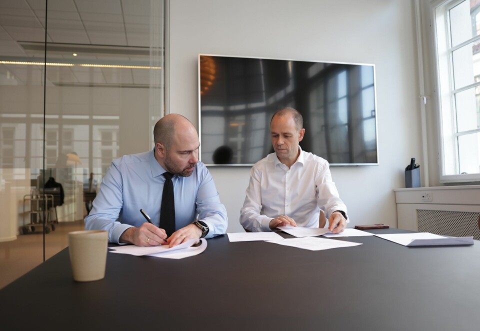 Jobbet med avisoppkjøpet: Allerede i mai i fjor satte Amedia-sjefen og finansdirektør Gisle Torheim seg på flyet til Antwerpen for å møte eieren av Berlingske, belgiske DPG Media Group. Foto: Kristian Ridder-Nielsen / Amedia