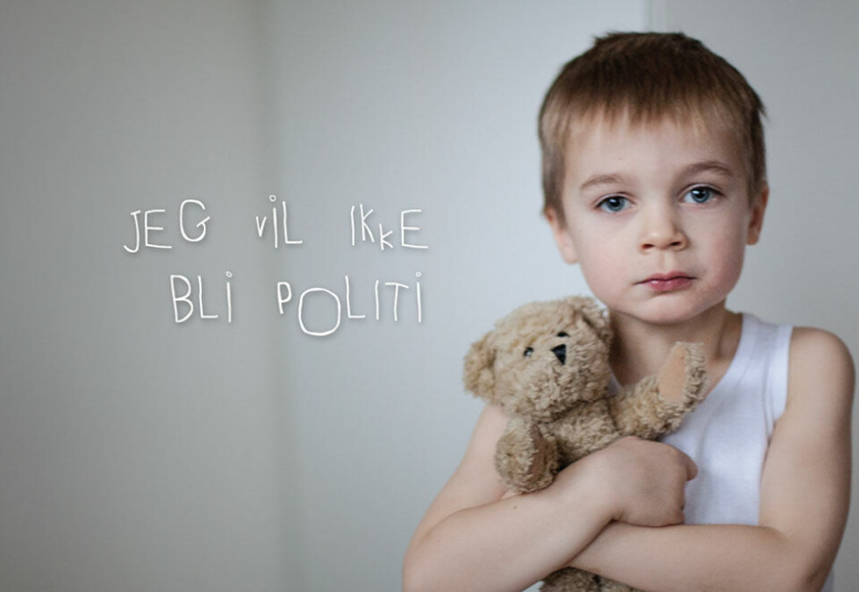 Ikke alle vil bli politi: Med konseptet «jeg vil ikke bli» er det laget tre informasjonsfilmer som tar for seg tre sørgelige situasjoner som barn kan havne i dersom de voksne drikker for mye.