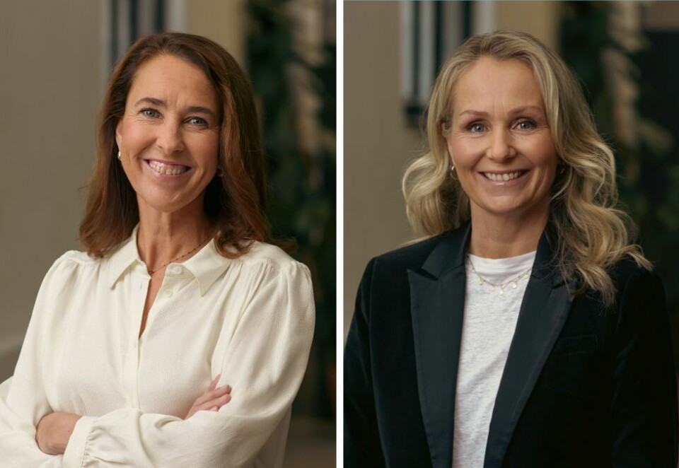 Ny leder: Ingvild Daae (t.v) gir seg som leder i Monster. Eva Rolland Korshamn går inn i rollen fra 1. juli.