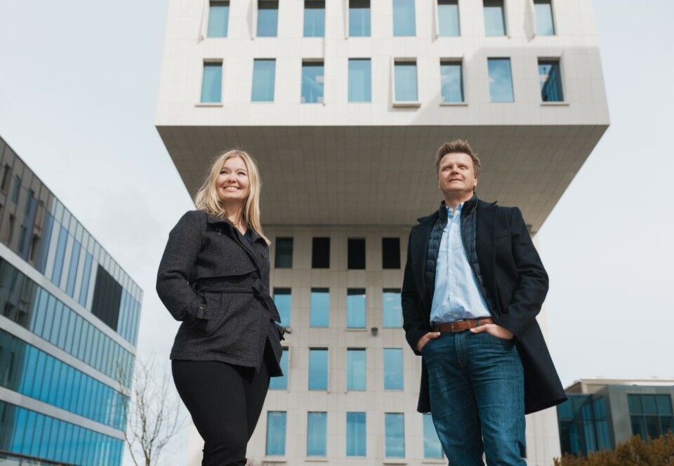 Skal lede design-satsing: Agnete Enga er Dips nye designsjef, mens Tom Gabriel Johansen er selskapets nye designdirektør. Foto: Dips