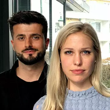 Cathrine Dalan og Gino Ismail 