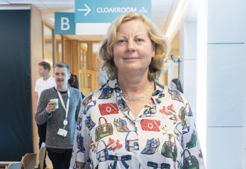 Hopper forbi kredittkortet: - Kinesere har gått rett fra å bruke kontanter til mobil og betaling. De hopper forbi kredittkortet, sier Berit Svendsen i Vipps. Foto: Berit Roald/NTB Scanpix