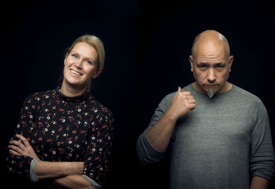 Får jobben: Prosjektleder Janece Mack Roald og produsent Bjørn Tumyr har fått jobben som eventpartner for UiO når Matematikkolympiaden skal gå av stabelen i Norge for første gang.