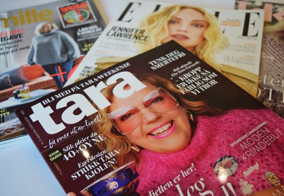 Får færre og færre lesere: Kvinnemagasiner som segment opplever et fall i antall lesere og selv om KK er enj av få vinnere, er det mange som sliter med leserflukt. - Vi vet jo hvor det går, og er nødt til å ta det innover oss, sier Ingeborg Heldal sier sjefredaktør i KK. Foto: Hilde Nyman
