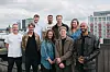 Lanserer Vivant: Bak fra venstre: Ask Frederik Berg (Be Nice), Yunus Daar (Nora Collective), Simen Herning, Silje Larsen Borgan (Little Big Sister) Foran fra venstre: Guttorm Raa (Be Nice), Petter Wahlen (Nora Collective), Trine Jacobsen (Little Big Sister), Julius Diesen (Beyond Management), Shire Standnes (Nora Collective)
