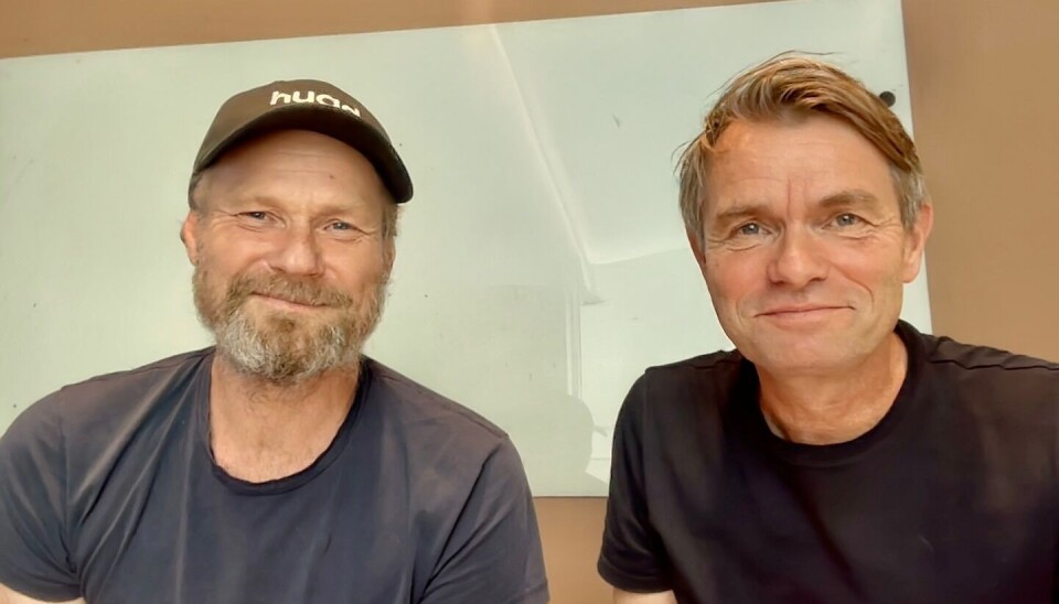 Slår seg sammen: Erik Heisholt og Arnstein Sarset slår seg sammen og danner Supernordic Creative Studio.
