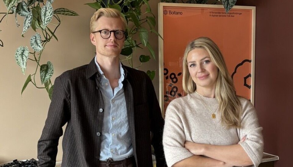 Sigurd Høystad og Sofie Staal er de to siste tilskuddene til konsulentselskapet Boitano