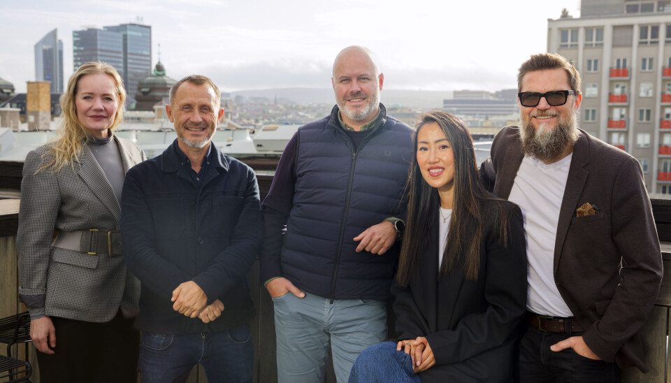 Nytt styre i Mediebyråforeningen: (F.v) Camilla Gåre (Mediebyråforeningen), Torstein Rafgård (OMD), Stian Jansen (styreleder/Carat), Ann Jack (WPP Media) og Hågen Pettersen (Atyp) Nytt styre: (F.v) Camilla Gåre (Mediebyråforeningen), Torstein Rafgård (OMD), Stian Jansen (styreleder/Carat), Ann Jack (WPP Media) og Hågen Pettersen (Atyp)