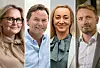 Fire rekrutterere: Ingrid Melbye Olsen, Bård Idås, Suada Hadzalic og Ole Janzso.