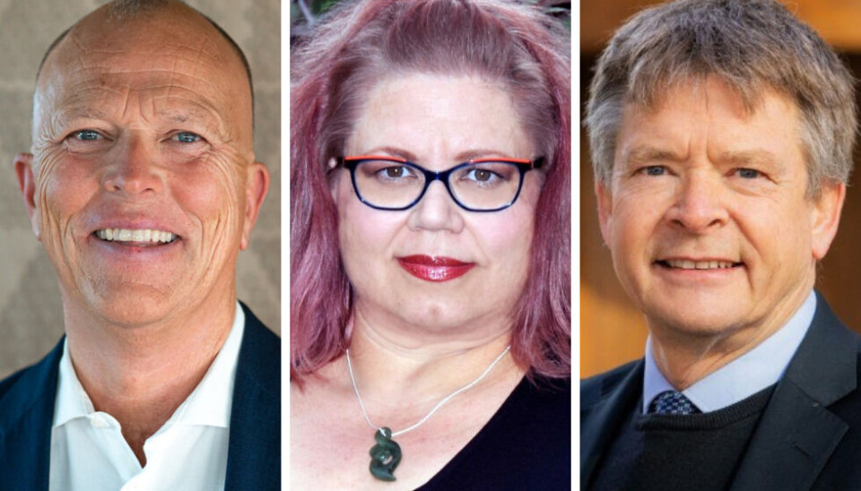 Tema krisekommunikasjon: Nils Apeland i Talerlisten, Audra Diers-Lawson fra Høyskolen i Kristiania og Bjørn Richard Johansen fra GK er klare for «Den store PR- og kommunikasjonsdagen 2025».