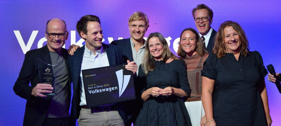 Volkswagen topper prisfangsten på Mediaforums festkveld
