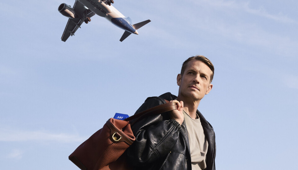 Svensk-amerikansk stjerne: Joel Kinnaman fronter en ny og stor merkevarekampanje for SAS.