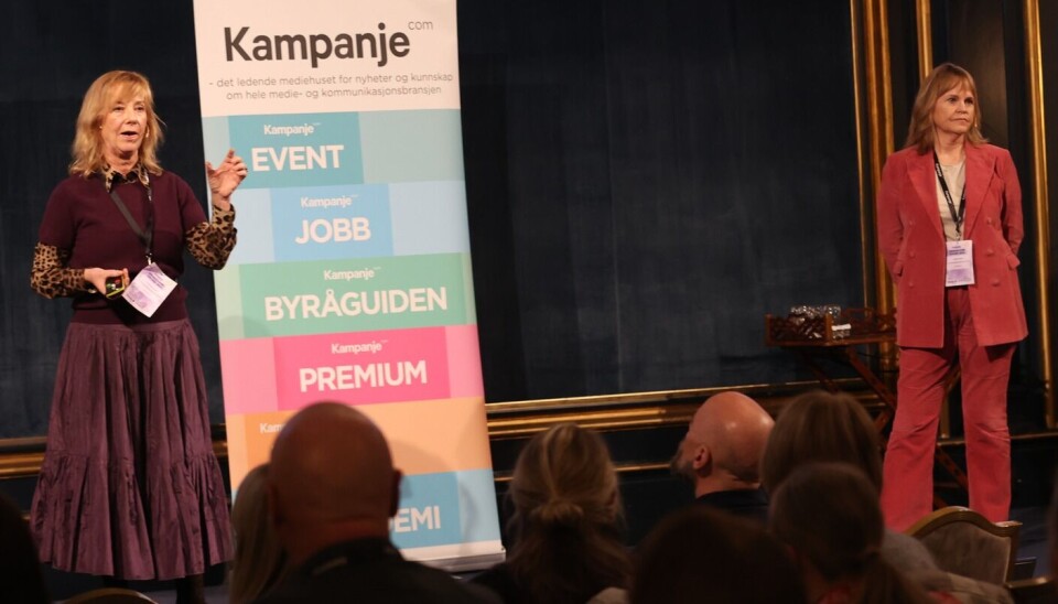 Anne Gro Gulla og Kathrine Mo i Ascension på Merkevaredagen.