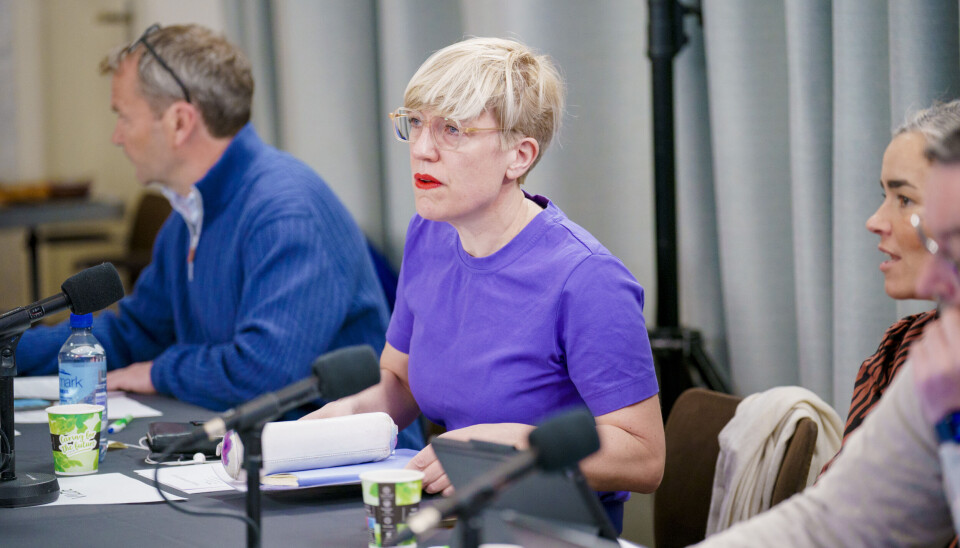 Vilde Schanke Sundet ledet dagens møte i Kringkastingsrådet. Bildet er fra et møte i 2023.