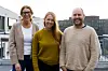 Catherine Jarning, Kristine Blesvik og Marius Damsleth